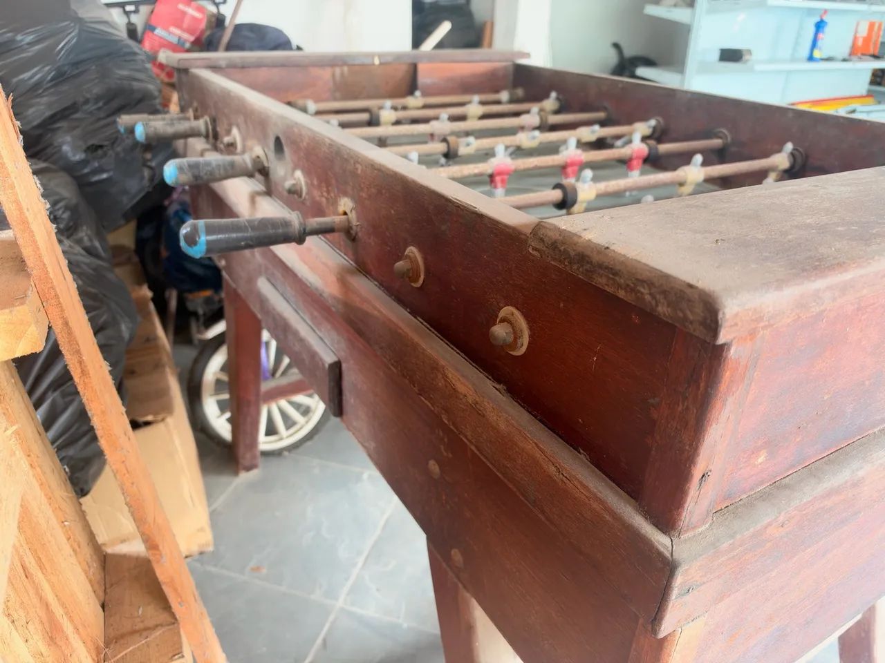 Mesa pebolim profissional maciça  - Foto 2