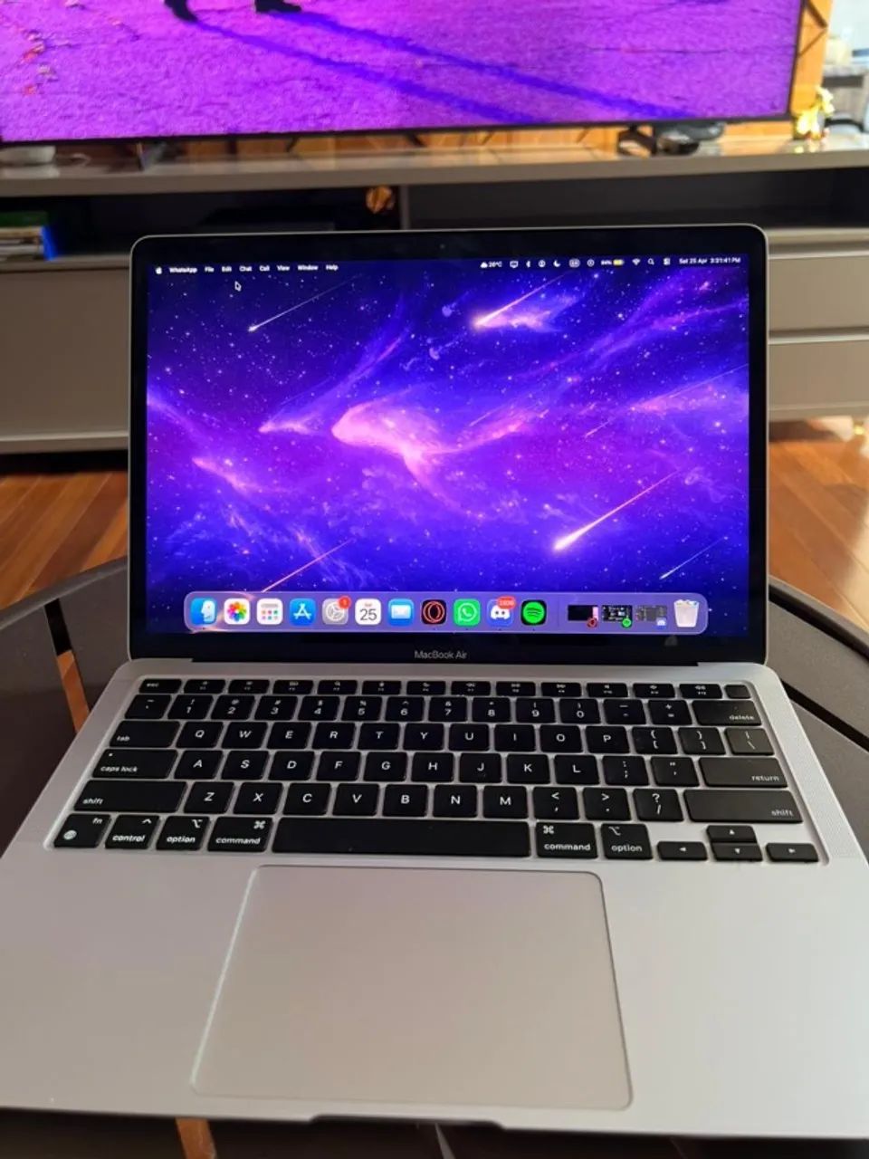 MacBook Air M1 2020 8GB 256GB Prateado | Excelente Estado