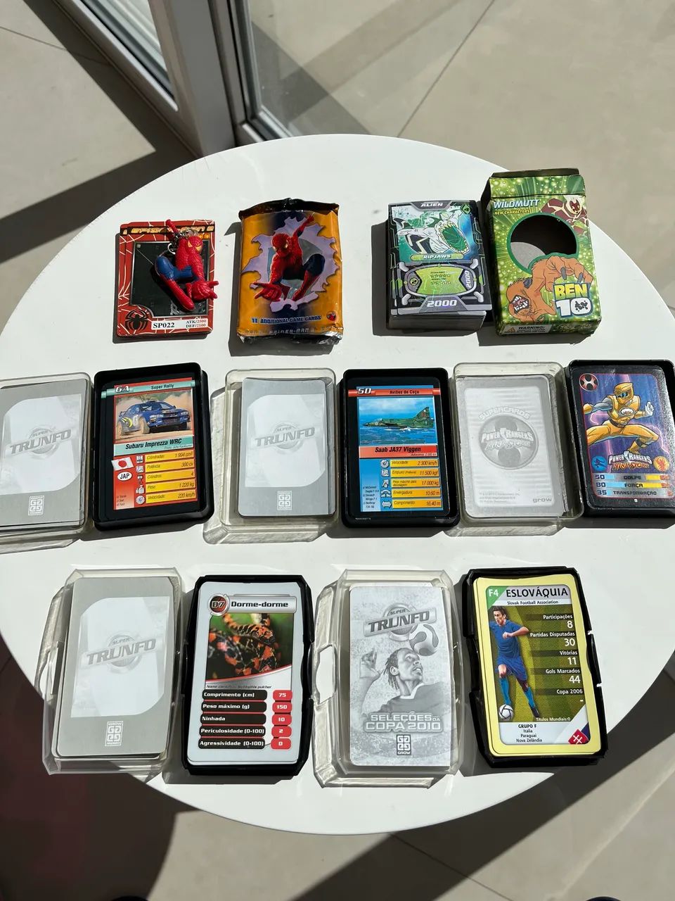 Baralhos Super Trunfo e outros colecionáveis  - Foto 2