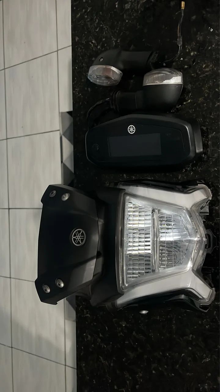 frente completa com painel factor das nova DX com led no farol 