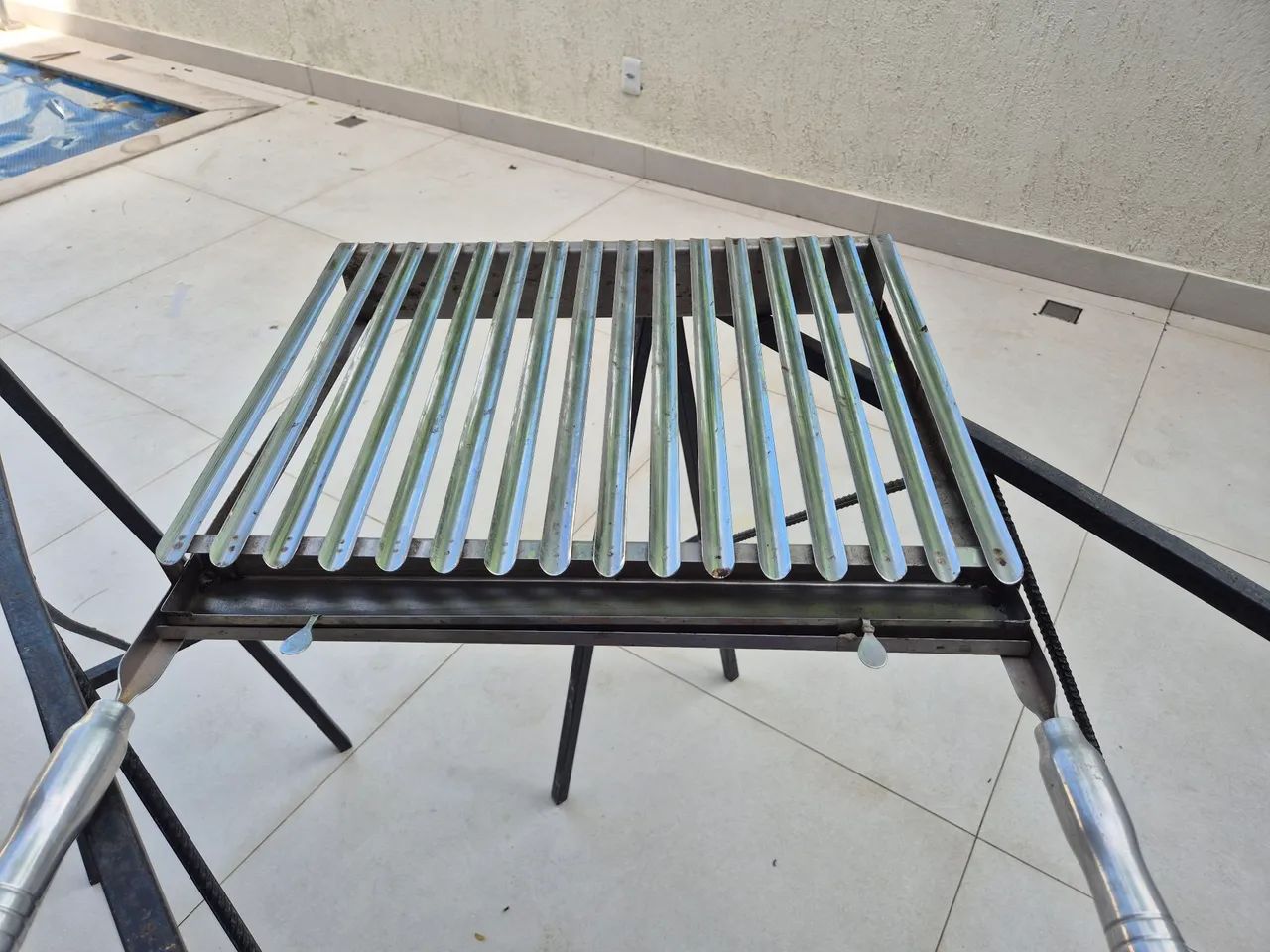 Grelha de parrilla de inox