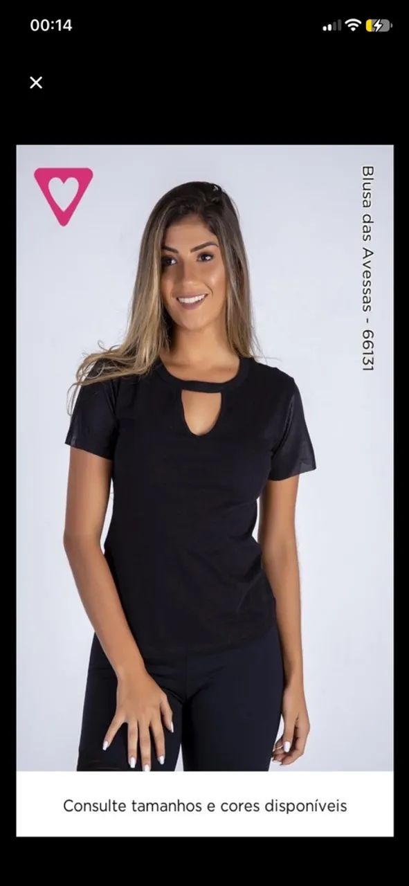 Blusa das avessas