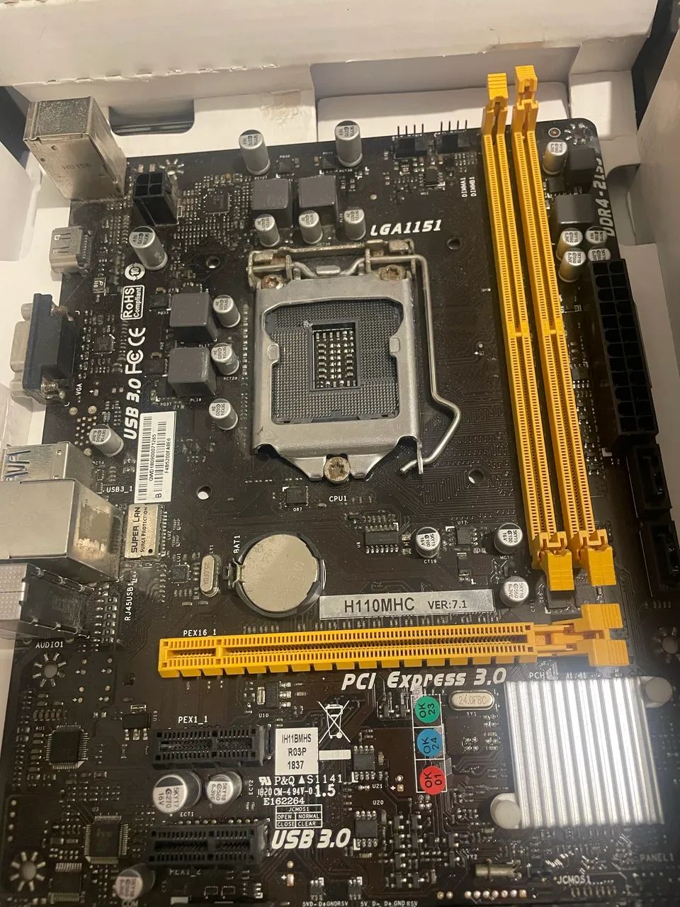Placa Mãe Biostar H110MHC - Foto 2