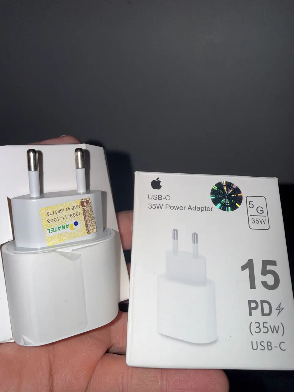 Fonte carregador turbo 35w iPhone iPad - Foto 4