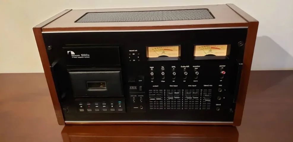 Tape Deck - Nakamichi 1000 Cassette Player - Marantz Receiver with JBL Vitrola Vintage Pioneer Audio System