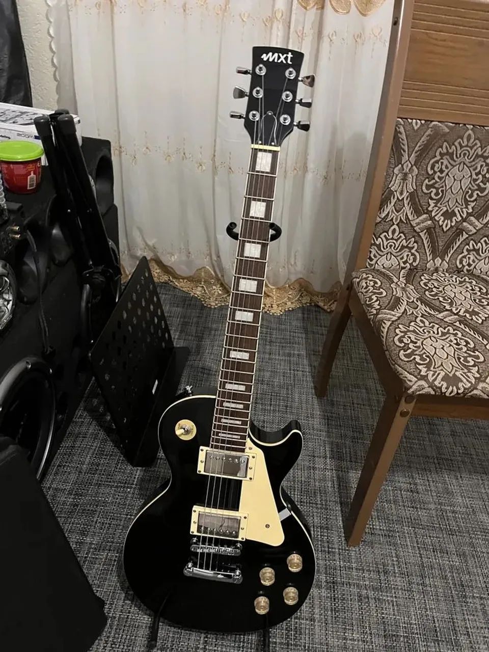 Guitarra Les Paul Nova Completa Na Caixa Com Garantia