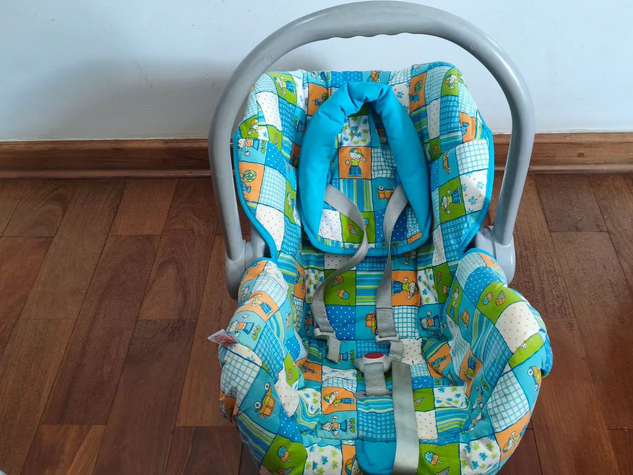 Bebê Conforto Galzerano Estampado Azul - Foto 5
