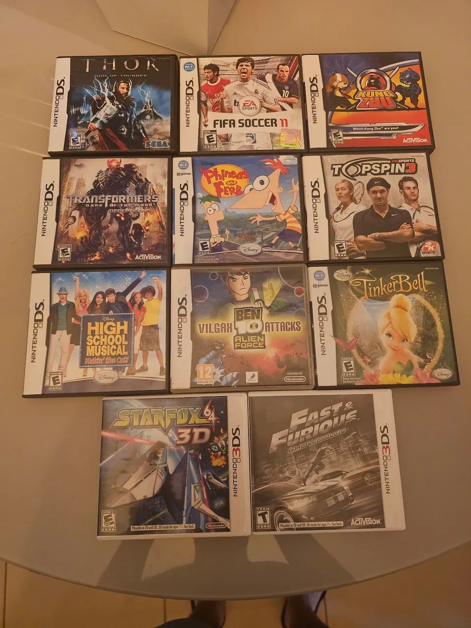 Jogos nintendo ds e 3ds originais - Jogos de Vídeo Game - Jardim