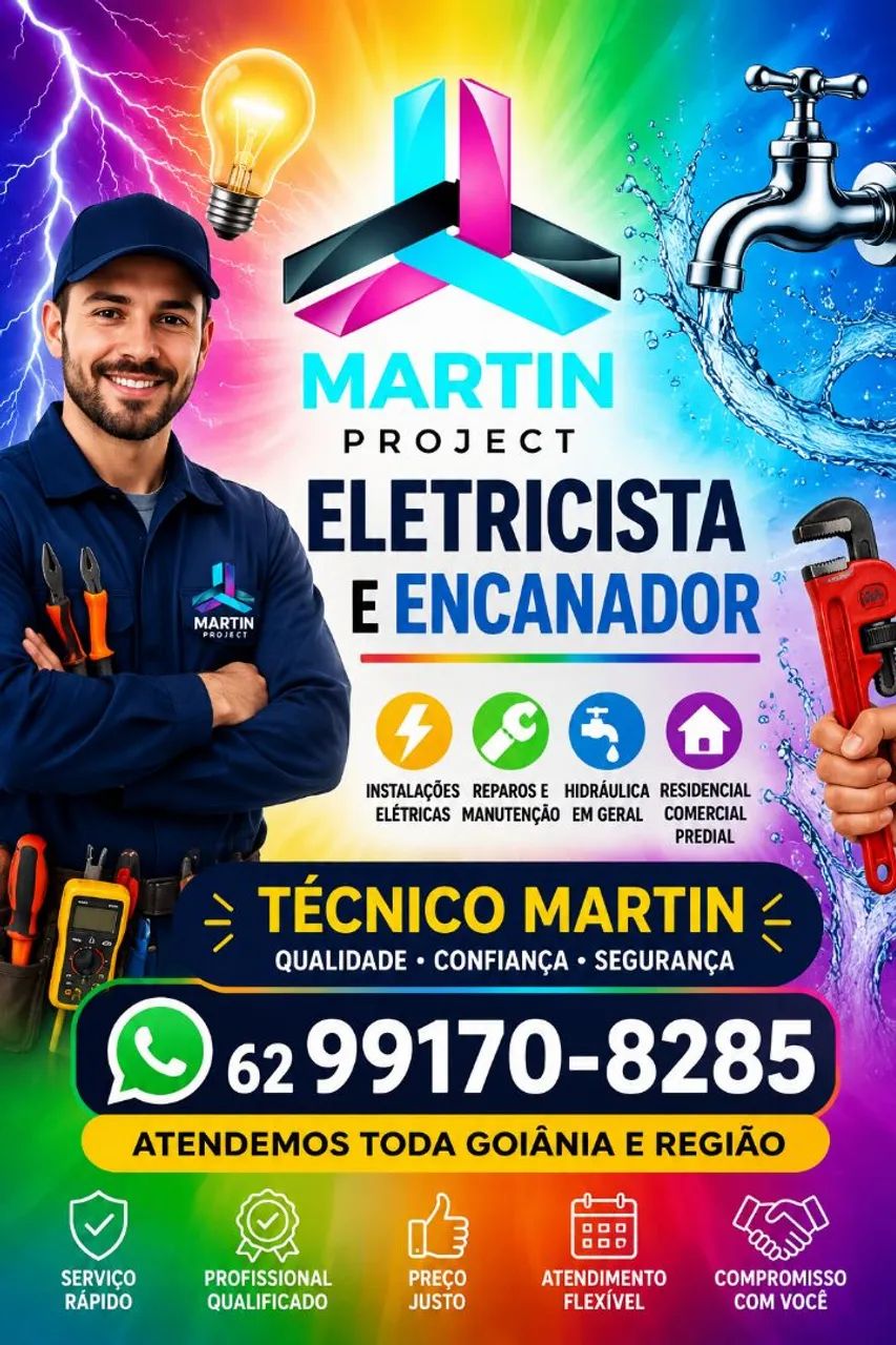 Eletricista e encanador
