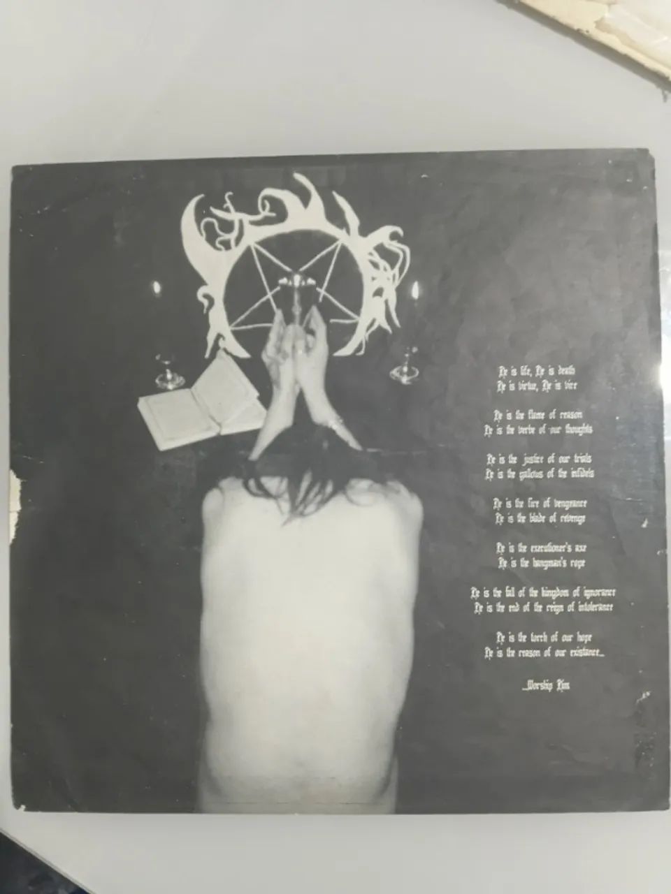 LP vinil Samael Worship Him - Foto 3