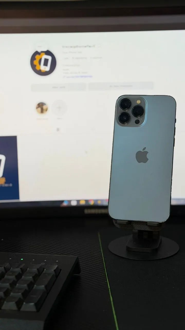 iPhone 13 PRO MAX 256GB 88% - Celulares e Smartphones - Jardim