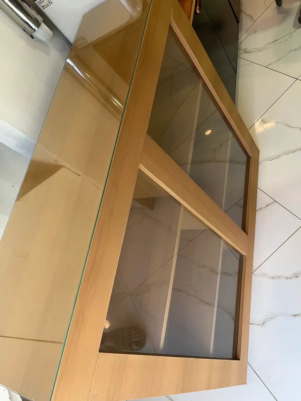 Recepção MDF com vidro  - Foto 4