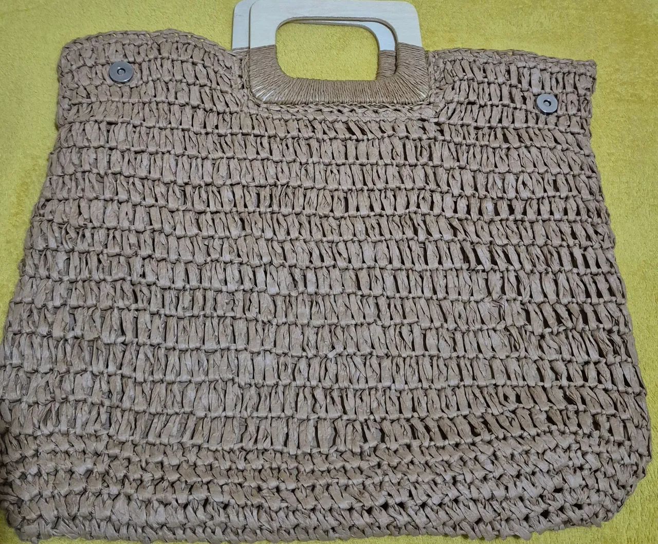 Bolsa de palha  - Foto 3