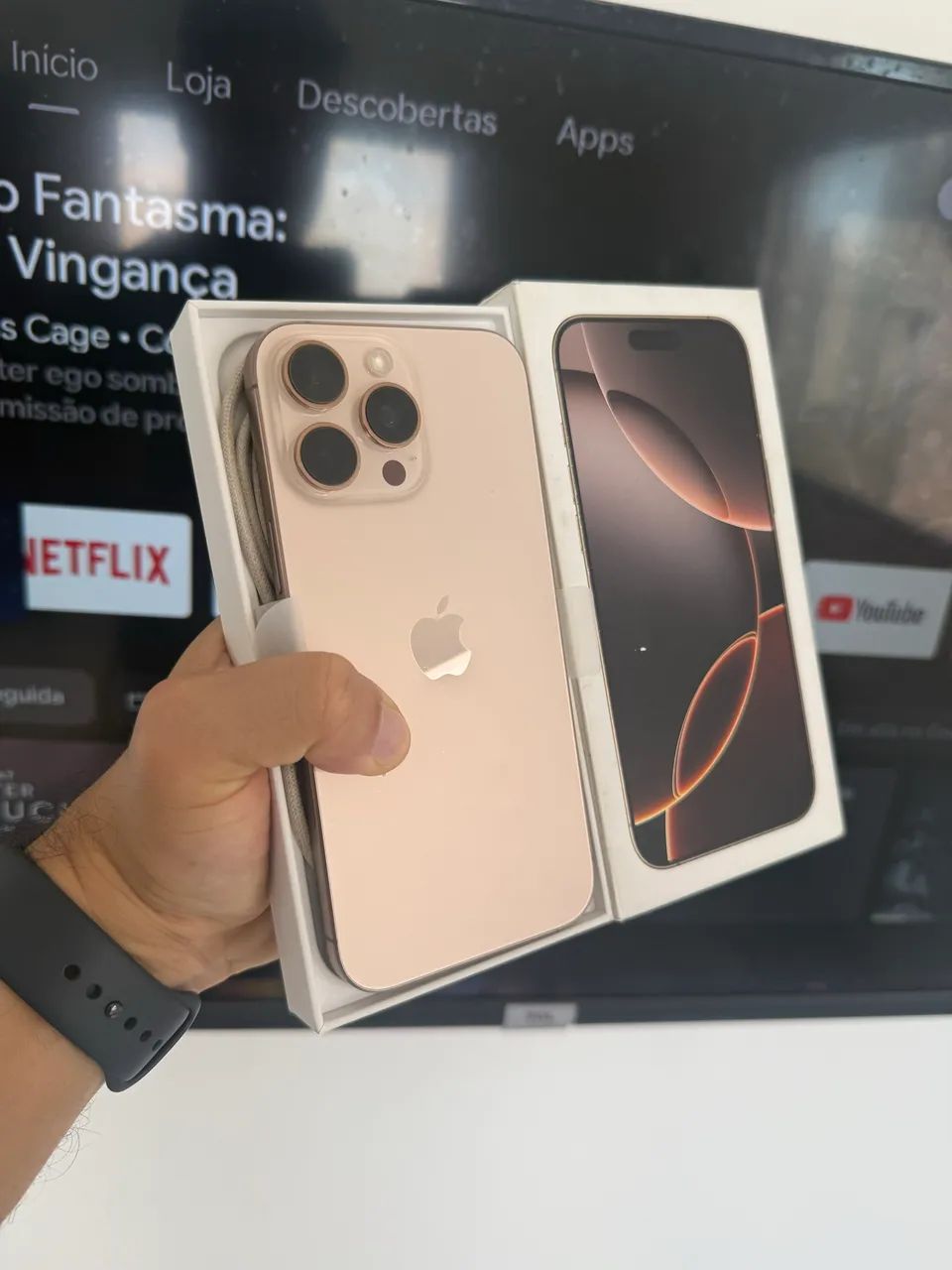 iPhone 16 pro Max 256gb perfeito estado 