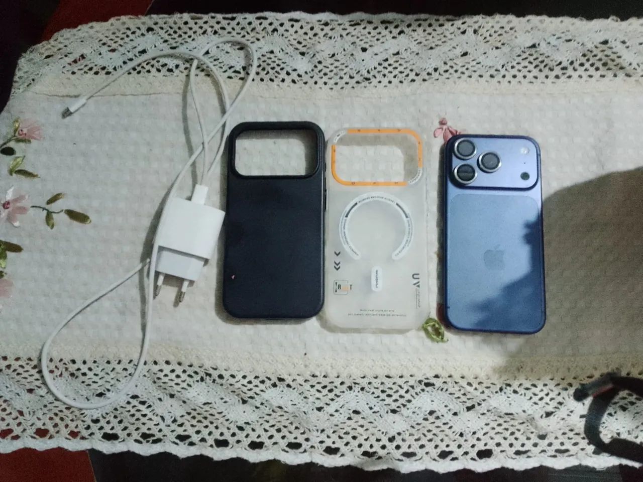 iPhone 17 pro azul 256GB. Analiso troca.  - Foto 4
