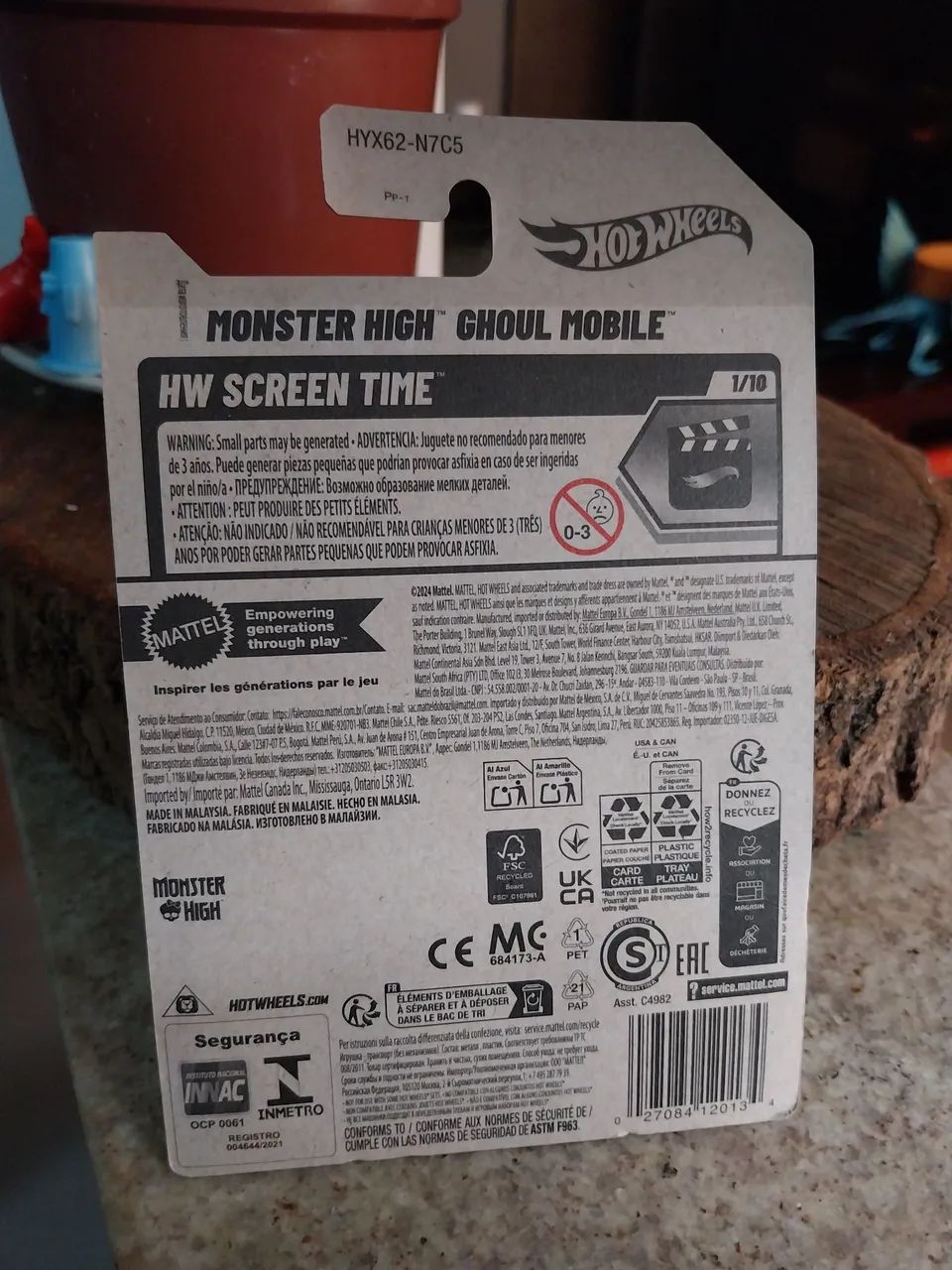 Carrinho Hot Wheels Monster High - Foto 2