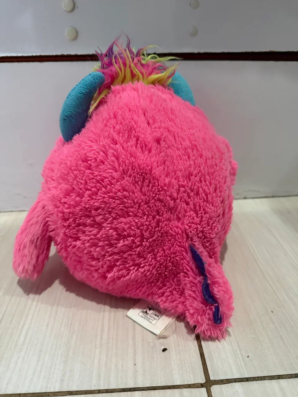 Pelúcia monstro monstrinho rosa  - Foto 2