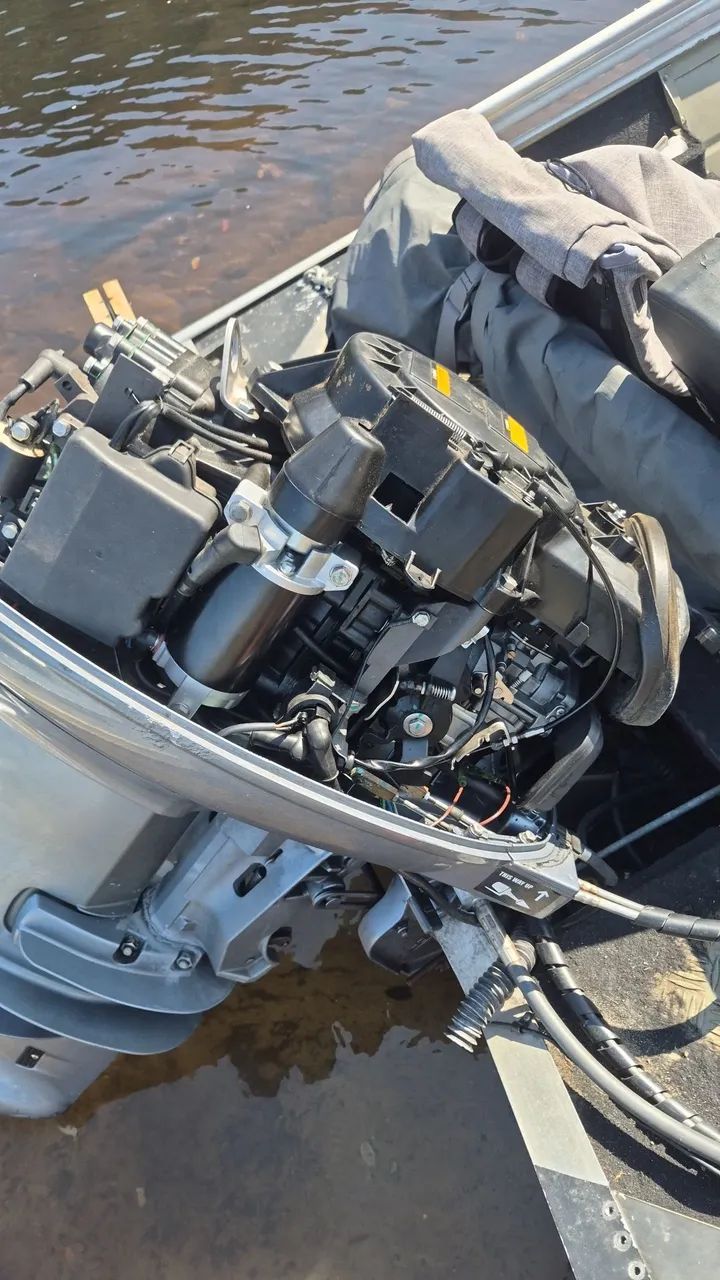 Hidea 40hp 2 tempos com comando - Foto 3