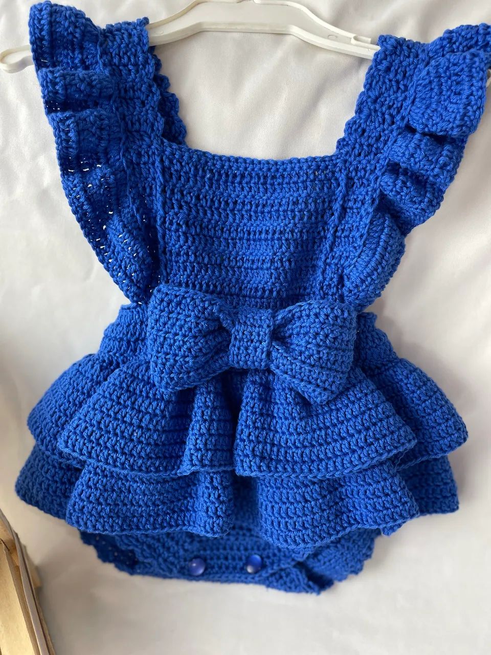 Romper Baby - Crochê 