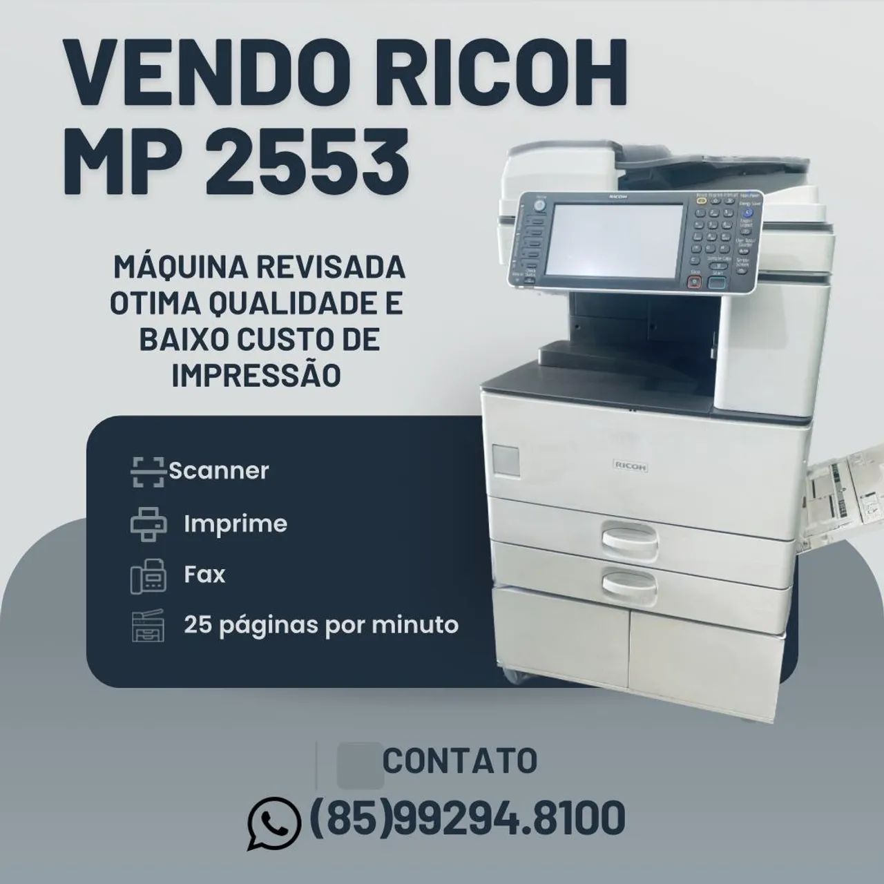 MULTIFUNCIONAL RICOH MP 2553