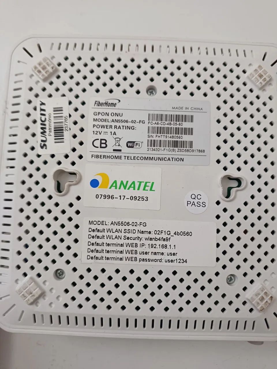 Modem gpon fiber home branco  - Foto 3