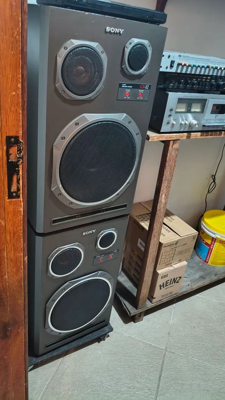 Duas caixas de som sony 12  - Foto 2