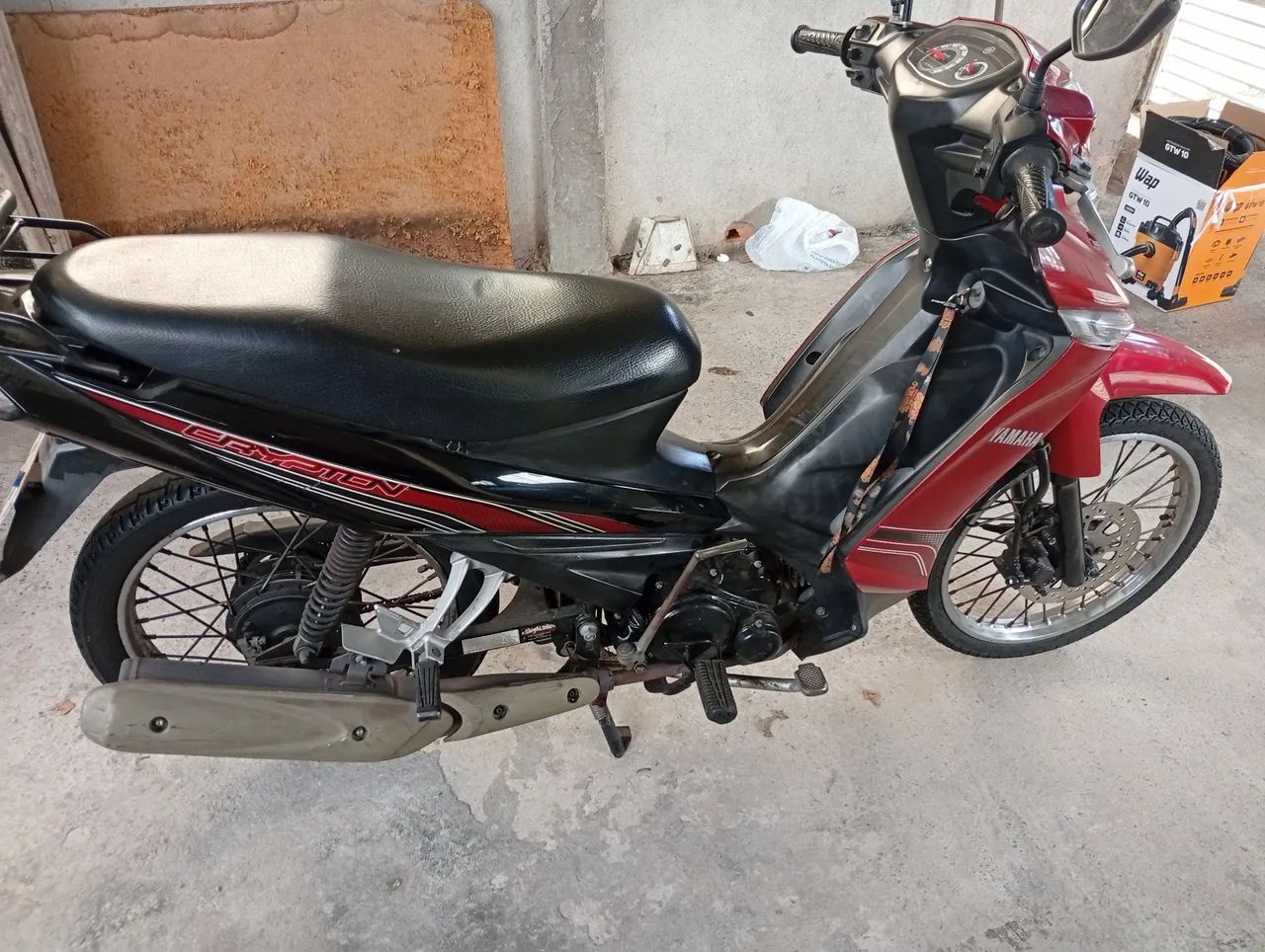 Crypton ED 115  partida elétrica e pedal  - Foto 4