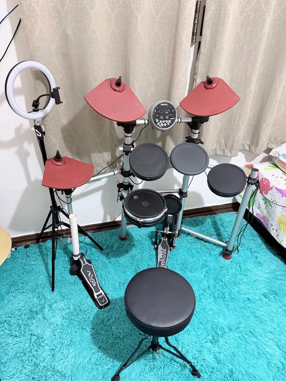 Bateria eletrônica Medeli D501 