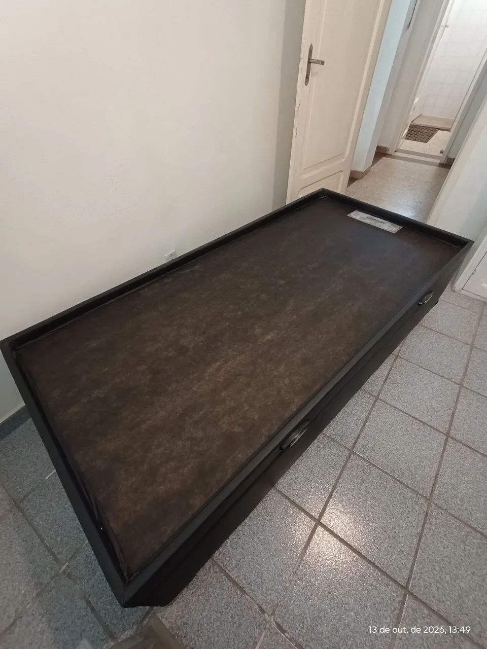Cama baú solteiro 