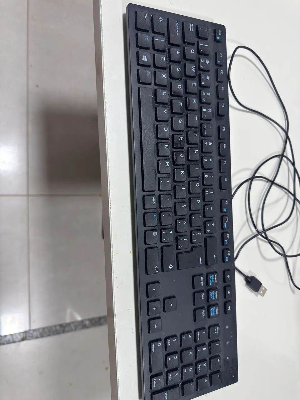 Teclado Dell original com fio - Foto 2