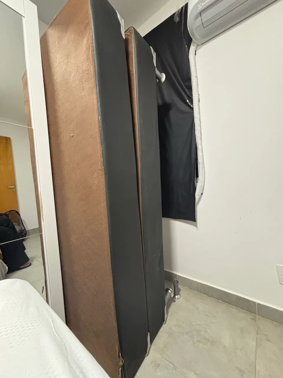 Cama King size + colchão Ortobom - Foto 3