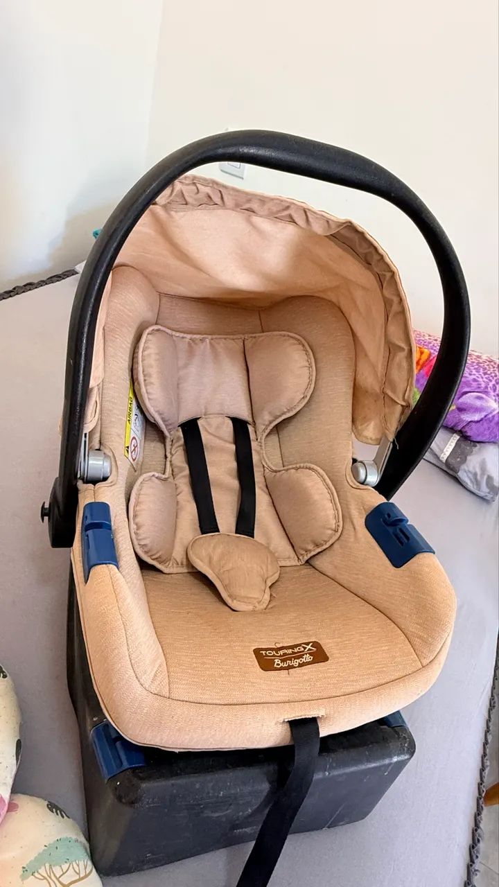 Bebê conforto com base e redutor para viagens  - Foto 2