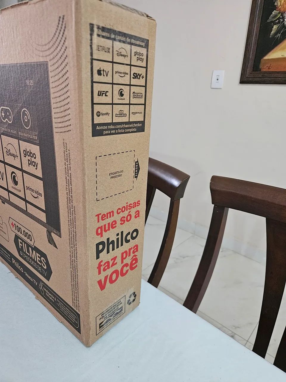 Smart TV 32" Philco Roku TV - Nova Lacrada, Wi-Fi e Dolby Audio - Foto 3