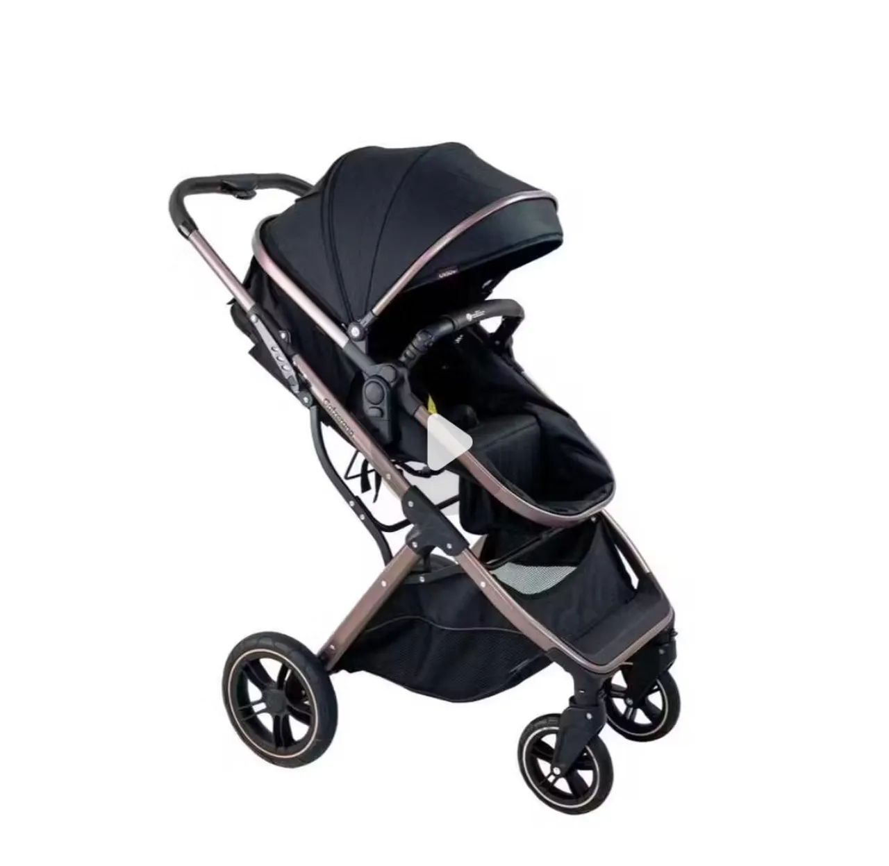 Carrinho Zoe Galzerano + bebê conforto  - Foto 3