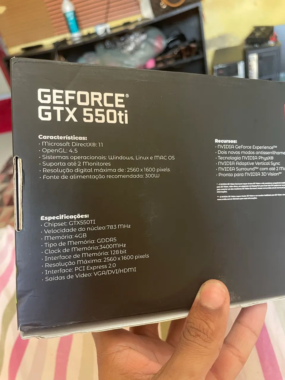 Placa de vídeo para pc Gamer 