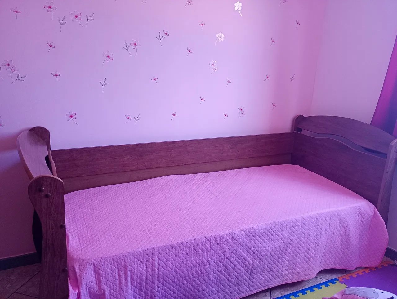 Cama solteiro com colchão  - Foto 4