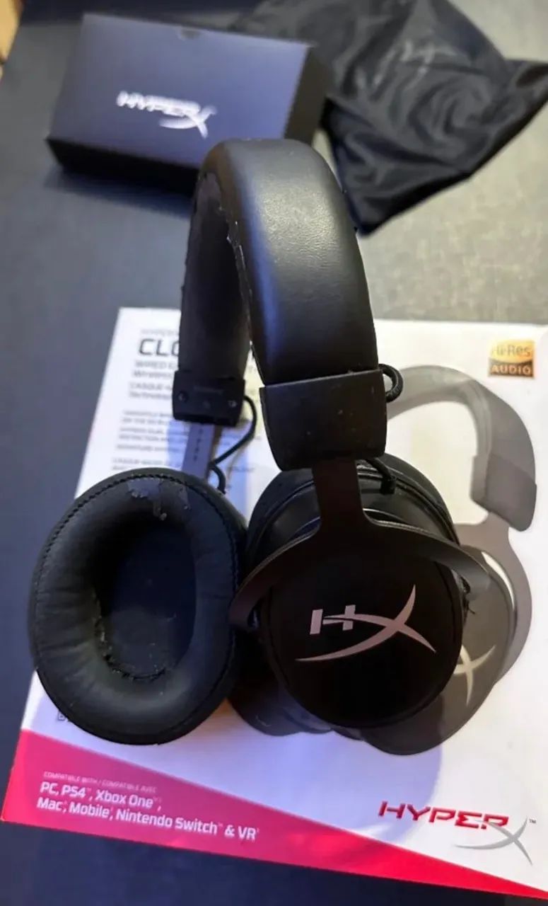 Headset HyperX Cloud MIX - Usado | Funciona Perfeitamente/PREÇO NEGOCIÁVEL - Foto 2