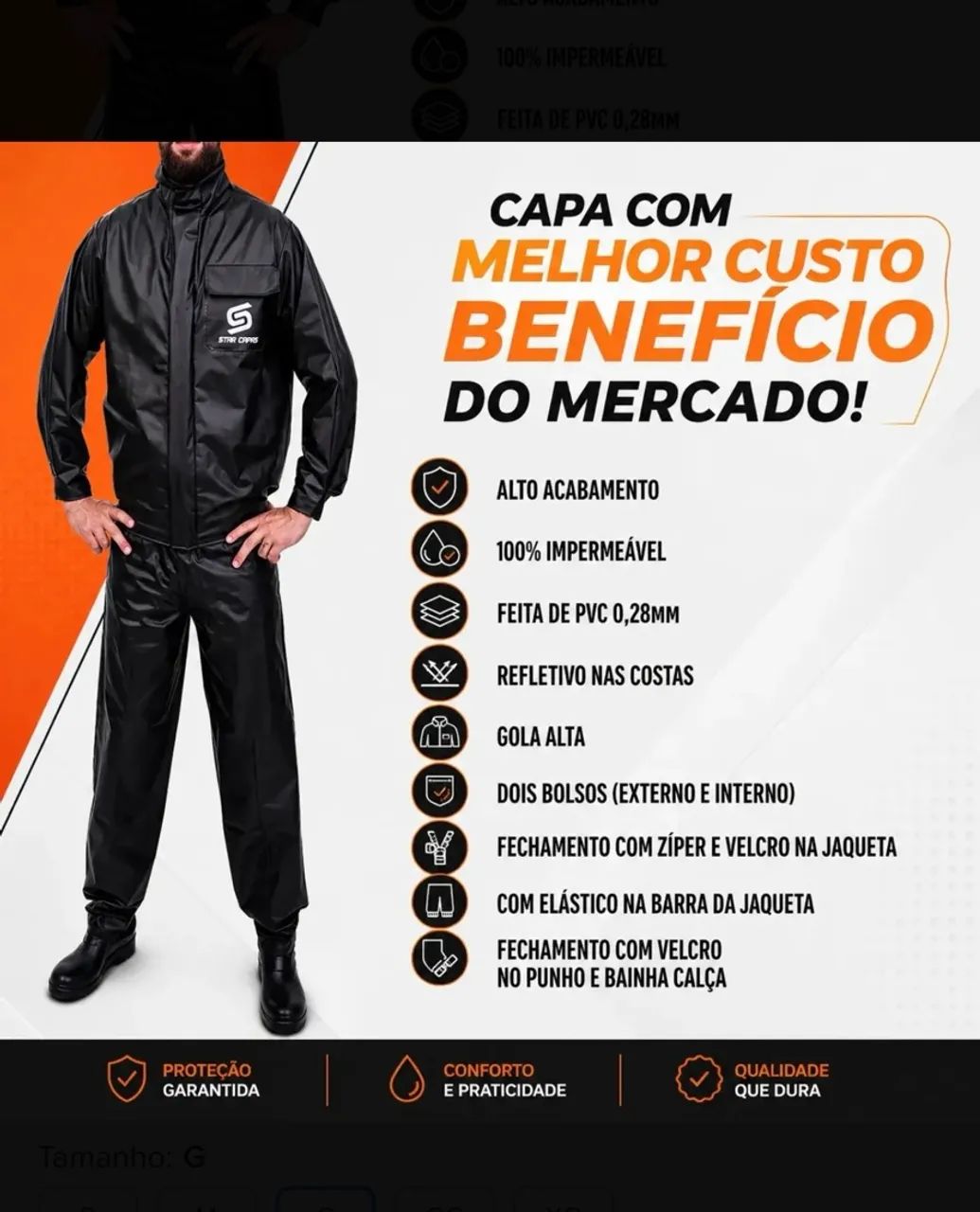 Capas de motoqueiro  - Foto 4