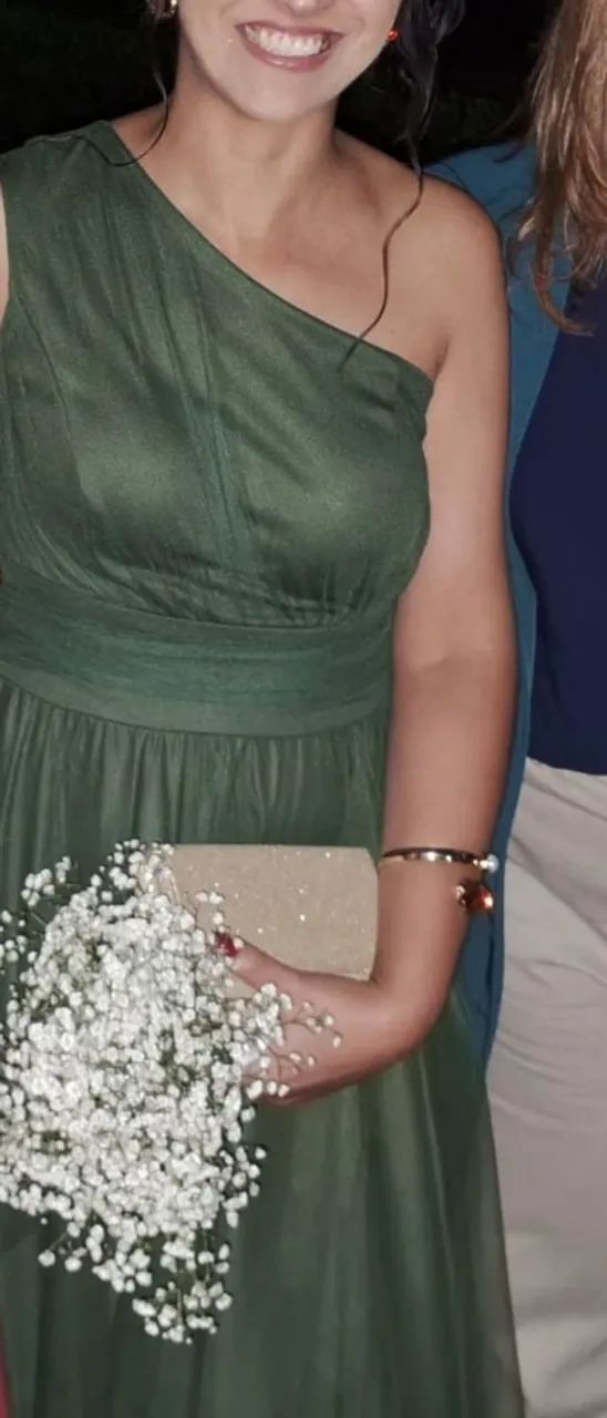 Vestido Verde Oliva  - Foto 2