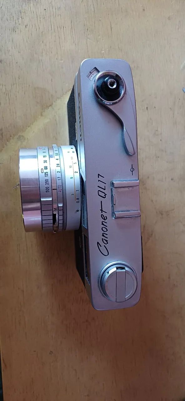 Câmera Analógica Canon Canonet QL 17 - revisada. - Câmeras e