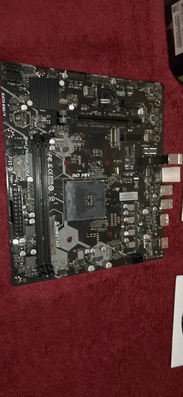 Vendo placa mãe 