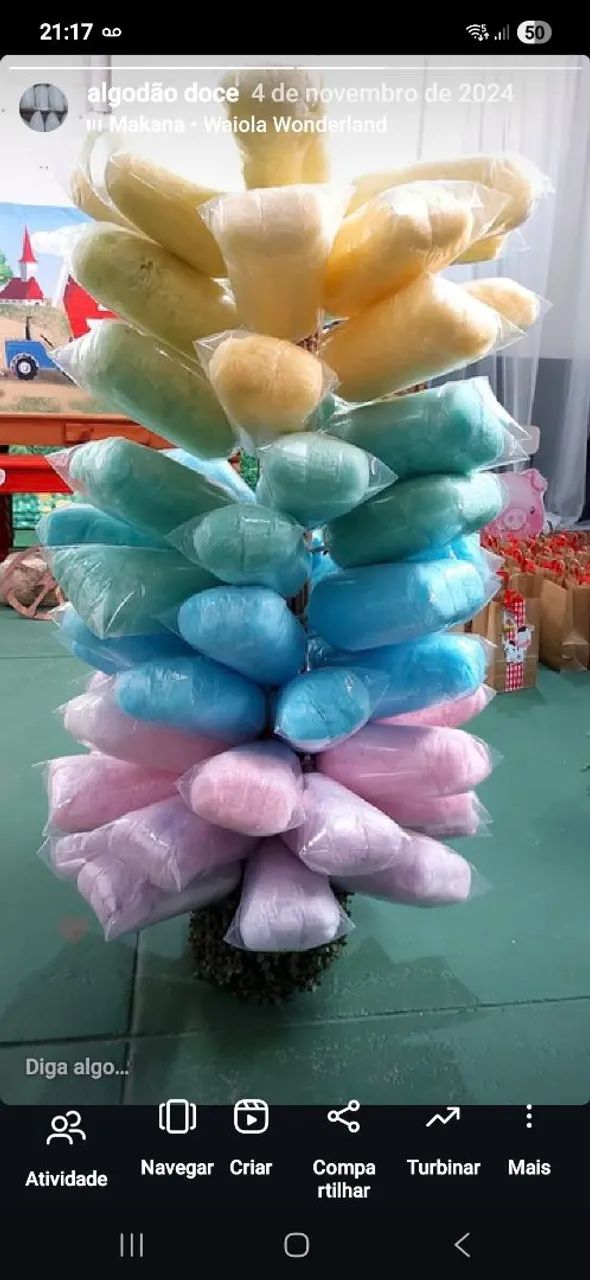 Doces personalizados/algodão doce/maçã do amor  - Foto 2