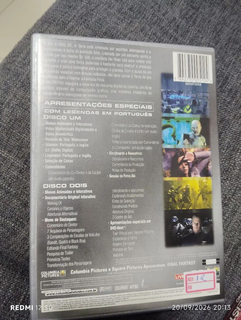 DVD FINAL. FANTASY EDIÇÃO ESPECIAL  - Foto 2