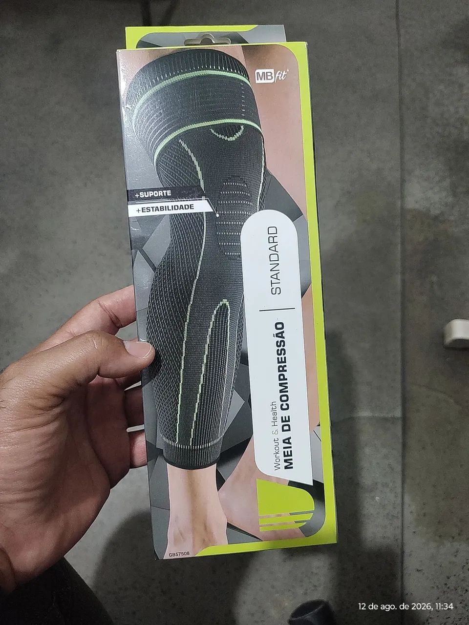 MEIA DE COMPRESSÃO MBFIT STANDART COM AJUSTE - Foto 5