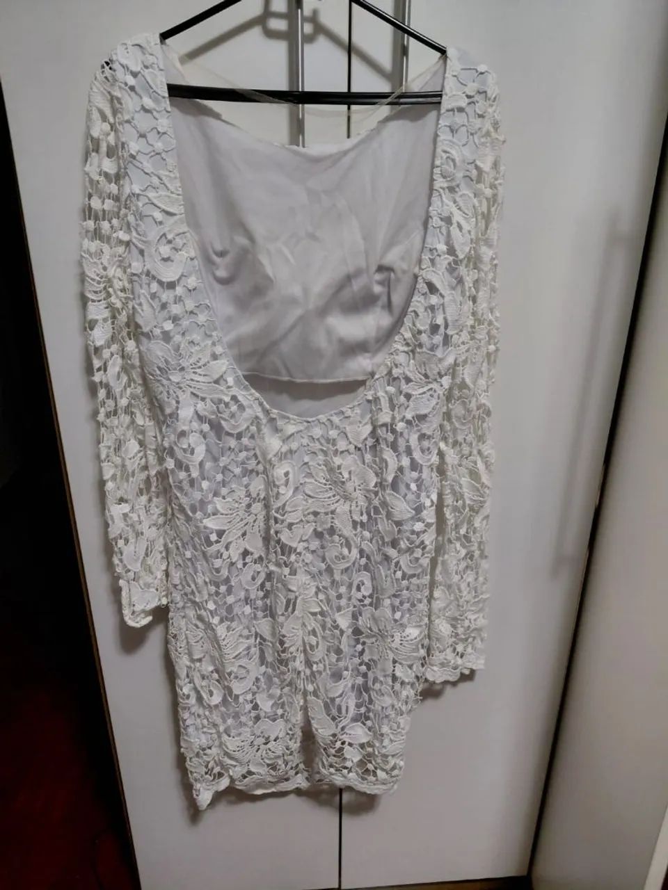 Vestido branco renda  - Foto 2