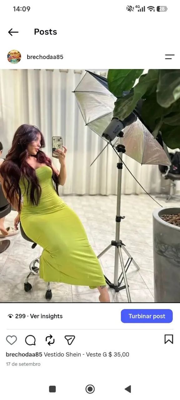 Vestido MIDI SHEIN 
