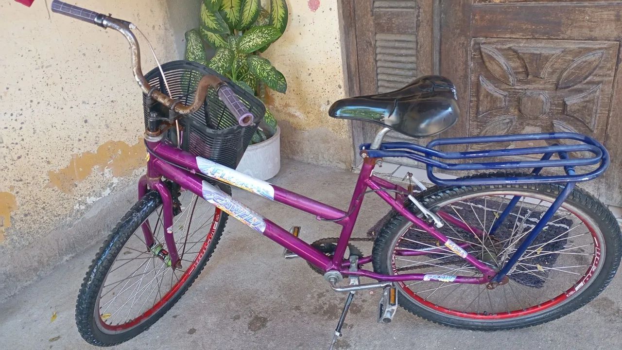 Bicicleta roxa - Foto 3
