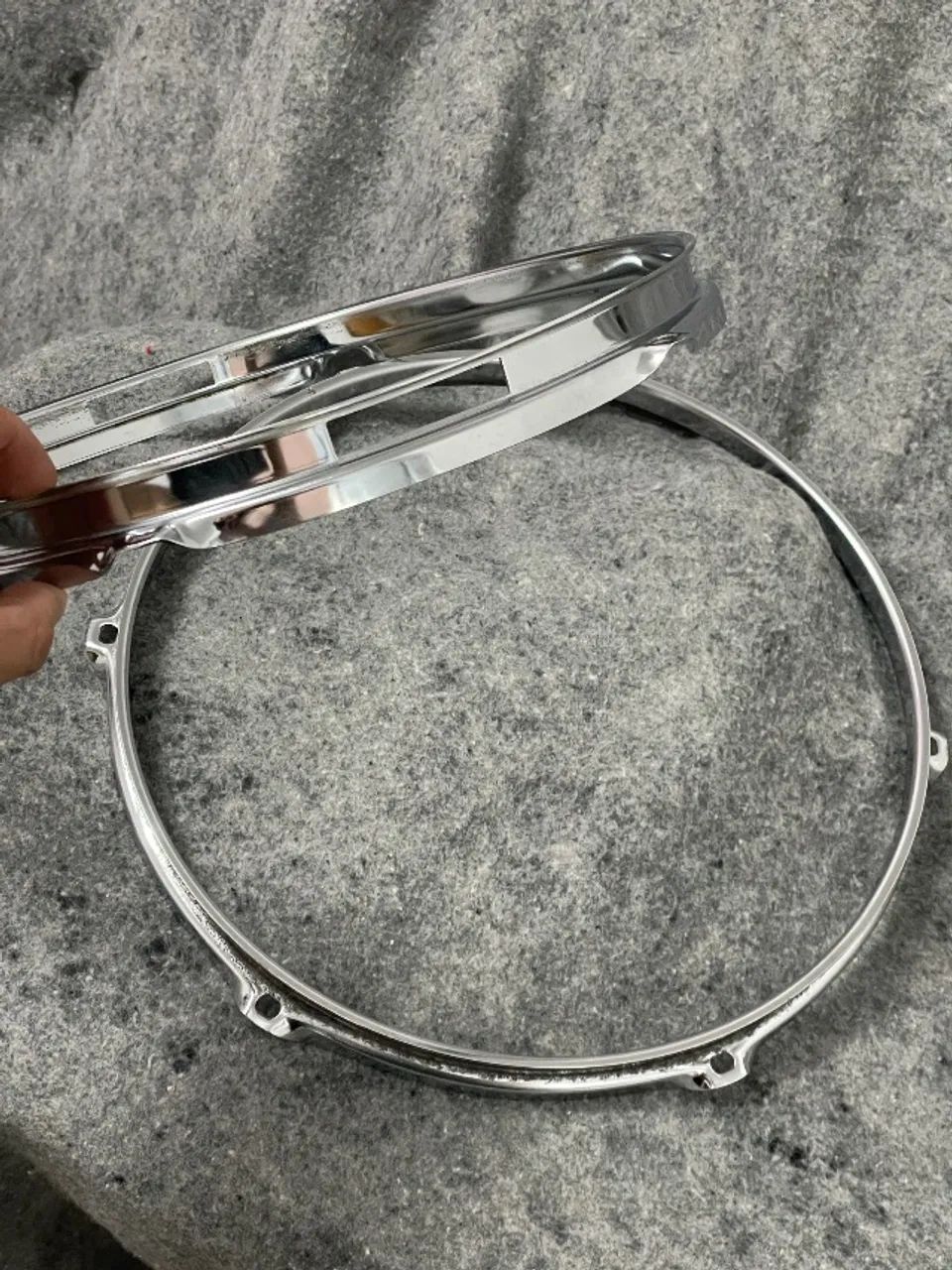 Par de Aros ( Caixa Mapex) 12 polegadas c/ 6 afinações 