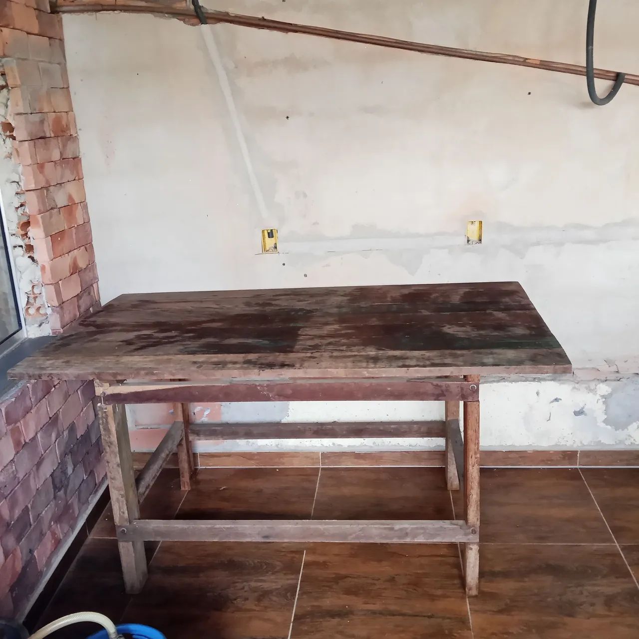  Vendo Mesa madeira maciça  - Foto 4