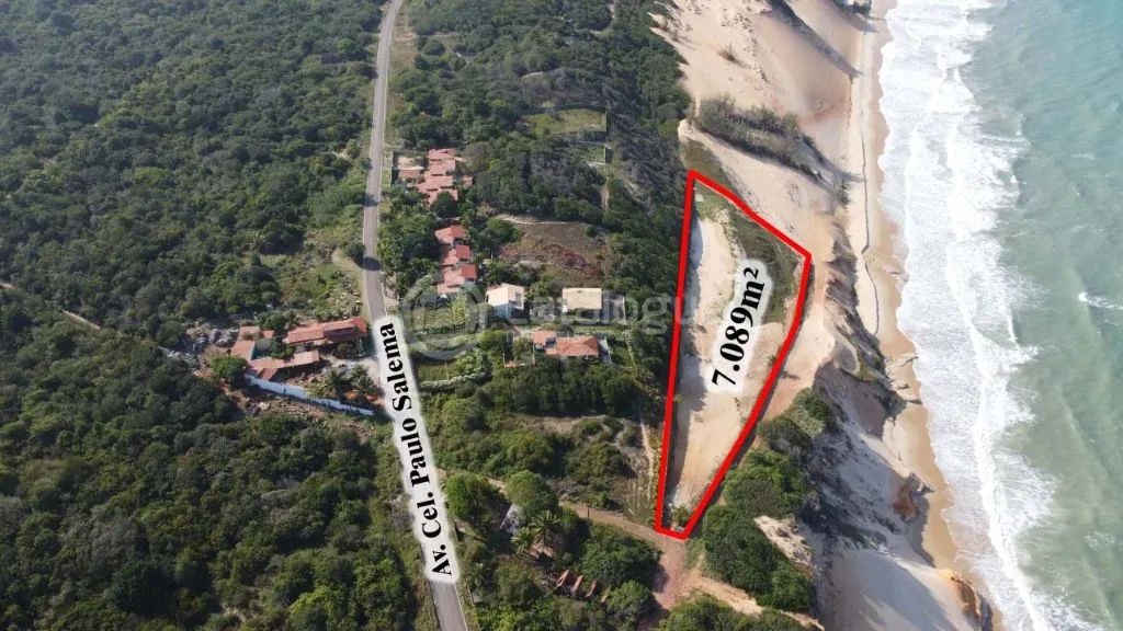 Terreno a Beira-mar em Tabatinga Com Projeto para condomínio - Foto 4